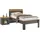 OTTO home Nachttisch Westminster 90 x 200 x 0 cm Grau