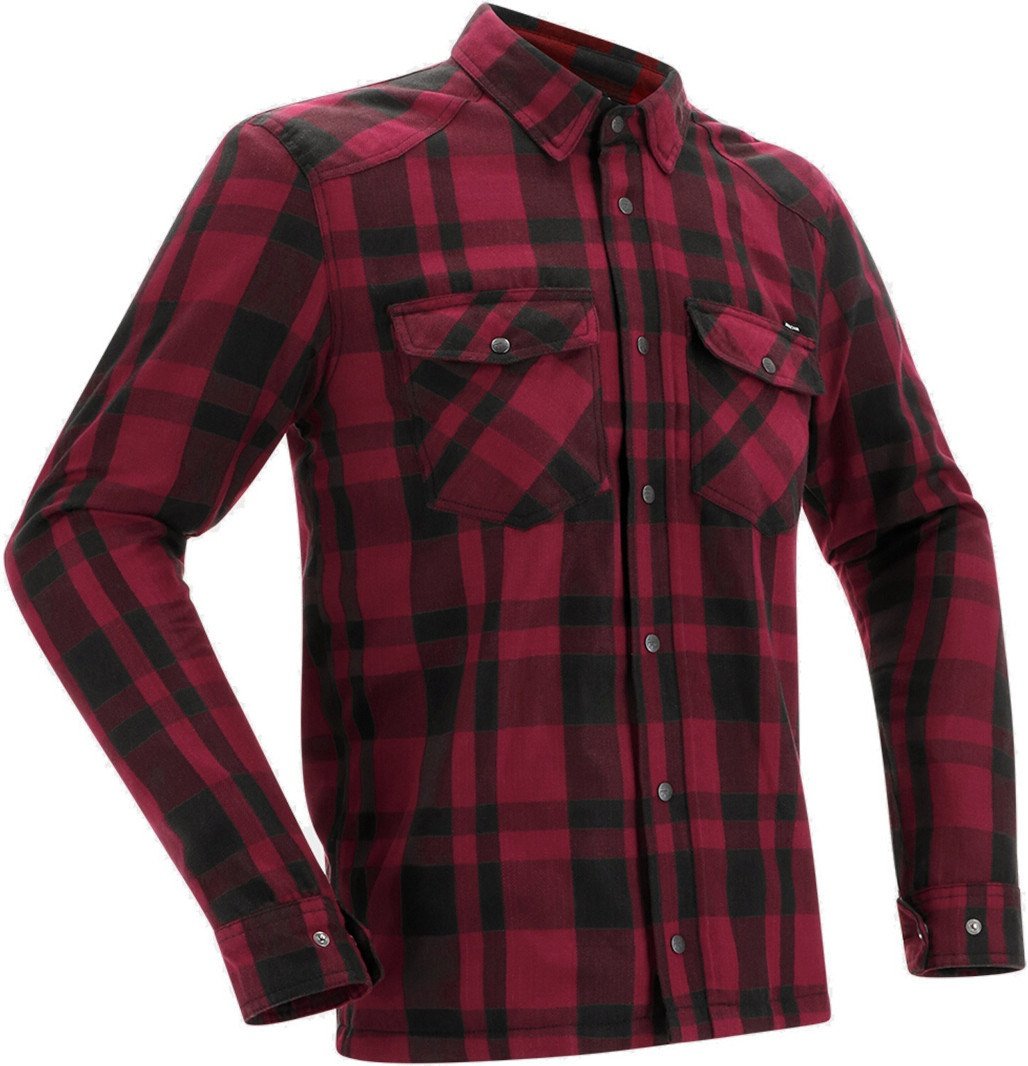 Richa Forest Motorfiets Shirt, zwart-rood, 5XL Voorman