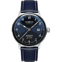 Zeppelin Automatik-Herrenuhr Hindenburg LZ129 Dunkelblau