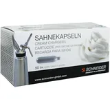 Schneider - Sahnekapseln - für Sahnegerät, # 196050 und # 196060 - Inhalt: 50 Stück