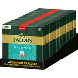 Jacobs Kaffeekapseln Balance, 200 Nespresso®* kompatible Kapseln