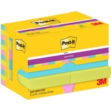 Post-it Post-it® Cosmic Haftnotizen extrastark farbsortiert 12 Blöcke