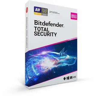 BitDefender Total Security 2025 1 Gerät 18 Monate DE Win Android iOS