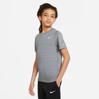 Nike Dri-FIT Miler Training Jungen grau XL