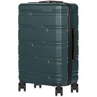 OCHNIK Mittlerer Koffer | Hartschalenkoffer | Material: ABS | Farbe: Grün | Größe: M | Abmessungen: 67 × 44 × 26 cm | Fassungsvermögen: 63 Liter | 4 Räder