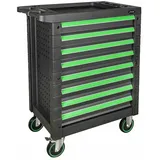 Jbm Werkzeugwagen 8 Gleiche Schubladen Grün - Leer - Black / Green - One Size