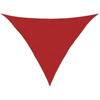 VidaXL Sonnensegel 160 g/m2 Rot 4x4x5,8 m HDPE