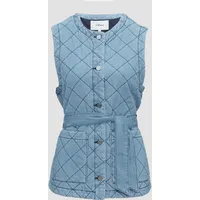 S.Oliver - Steppweste aus Denim im Relaxed Fit Damen,