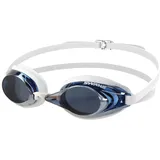 SWANS verspiegelte Schwimmbrille SR-2MEV, Farbe:Navy and Silver (NAVSL)