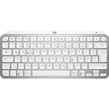 Logitech MX Keys Mini for Business Tastatur (kabellos, weiß, Logi Bolt, USB/Bluetooth, DE (920-010598)