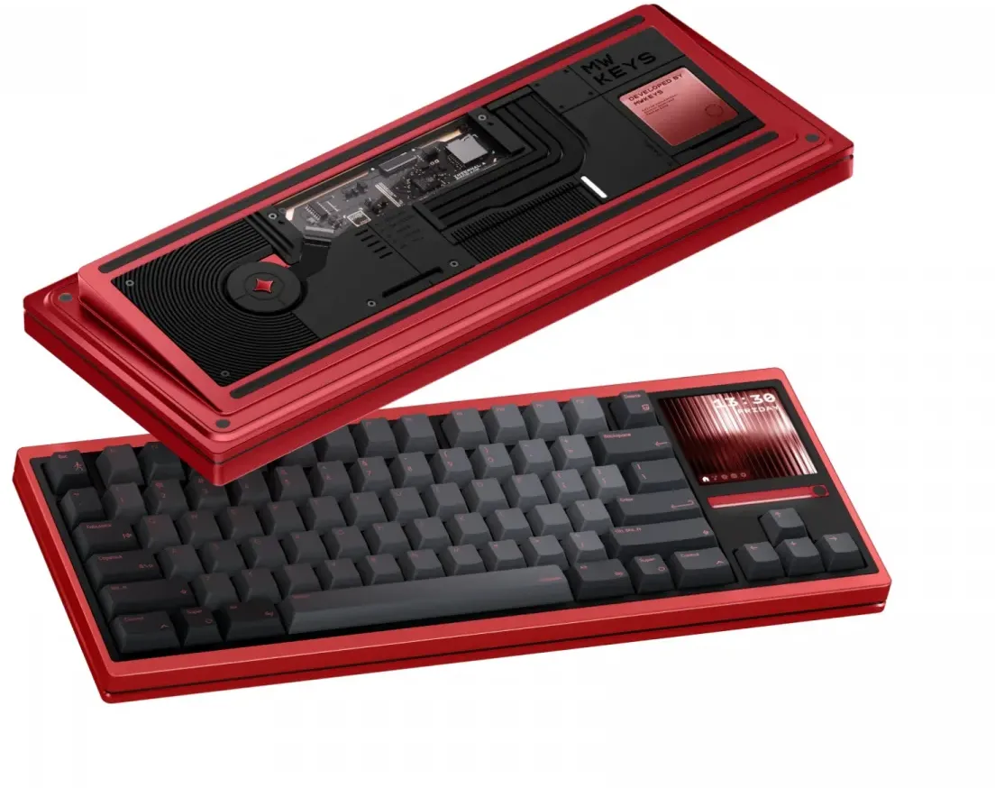 Milkyway Mass80 Barebone ISO/ANSI WK - Anodized Red