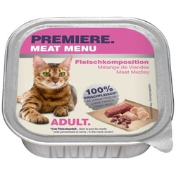 PREMIERE Meat Menu Adult Fleischkomposition 16x100 g