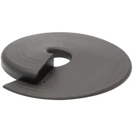 Wagner Türstopper Schwarz 11 x 1 x 11 cm