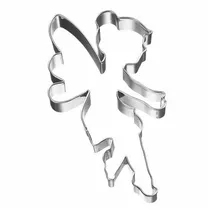 RBV Birkmann Birkmann Ausstechform Fee fliegend, 11 cm, metallisch, Grau, 5 x 3 x 2 cm...