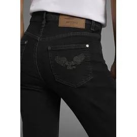 Arizona Bootcut-Jeans in schwarz | Gr.: 46