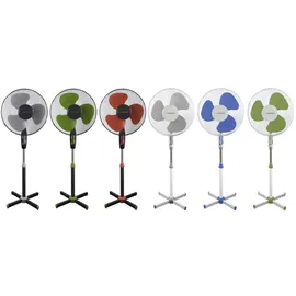 Esperanza EHF001WE Bodenventilator 40 cm Grau/Weiß