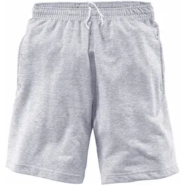 FRUIT OF THE LOOM FRUIT OF THE LOOM, Herren, Gr. L (48/50), N-Gr, grau (hellgrau, meliert), Sweatware, Obermaterial: 80% Baumwolle, 20% Polyester, meliert, unifarben, bequem kniefrei, Hosen Sweatshorts, Sommerhose in bequemer Form