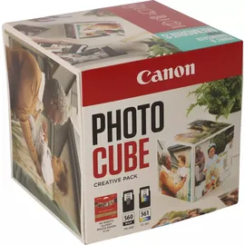Canon Ink/5x5 Phot Paper PP-201 40sheets+BK+C (M, C, Y, Druckerpatrone,