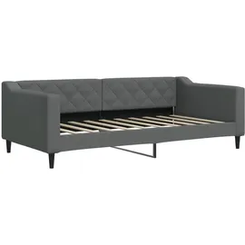 vidaXL Tagesbett 90 x 190 cm Dunkelgrau
