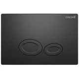 Creavit Drop WC Betätigungsplatte 2-Mengen-Spülung Anthrazit matt