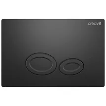 Creavit Drop WC Betätigungsplatte 2-Mengen-Spülung Anthrazit matt