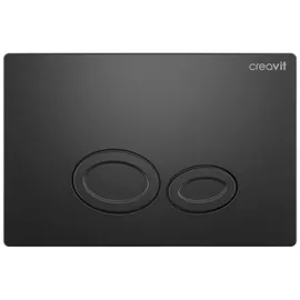 Creavit Drop WC Betätigungsplatte 2-Mengen-Spülung Anthrazit matt