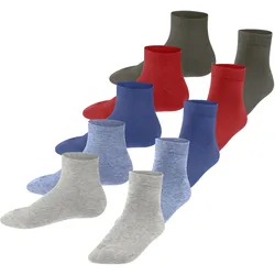 ESPRIT Kinder Sneaker Socken Solid Mix 5er Pack