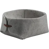 Gedy MIRTO Badezimmer-Organizer, grau, Filz, 18 x 18 x 8,5 cm