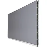 GROJA BasicLine Einzelprofil 180 x 30 x 19 cm Silbergrau
