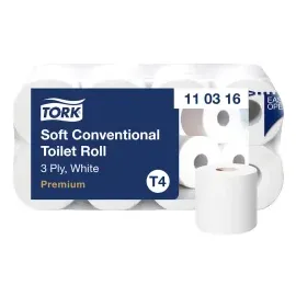 TORK Toilettenpapier T4 Premium 3-lagig 72 Rollen