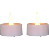 Trendline Trend Line LED Teelicht 2 St. weiß