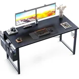 luxuskollektion Schreibtisch ODK Schreibtisch Schwarz 120x50x74cm PC Arbeitszimmer Büro Tisch