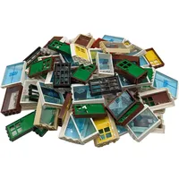 LEGO LEGO® Türen Bunt für Haus, Gebäude NEU! Menge