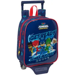 Abenteuer auf Rollen – PJ Masks Ready Schulrucksack mit Rädern in Dunkelblau