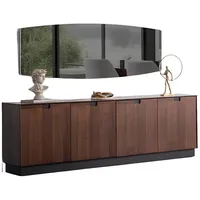 JV Möbel Konsole 49 x 80 x 245 cm Braun