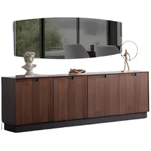 JV Möbel Konsole 49 x 80 x 245 cm Braun