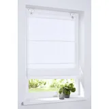 Rollos & More Raffrollo HEINE HOME Gr. 3, weiß, B:80cm H:140cm, Raffrollos,