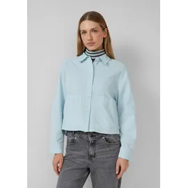 s.Oliver Verkürzte Feincord-Bluse mit aufgesetzten Taschen - 36