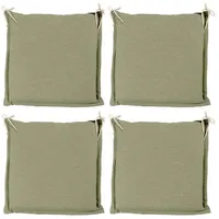 GO-DE Hockerauflagen 4er Set NISA, 45 x 47 cm