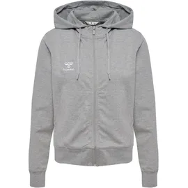 hummel hmlGO 2.0 Kapuzenjacke Damen 2006 grey melange M