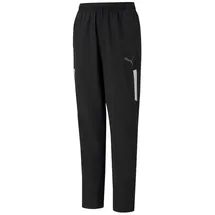 Puma teamLIGA Sideline Präsentationshose Kinder black/white 164