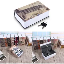 lede Als Buch Getarnter Tresor Für Geld Und Schmuck – Modell Des Schiefen Turms Von Pisa