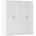 Rauch Drehtürenschrank YLVA 180 x 197 x 54 cm Weiß