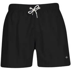 Badeshorts GANT "Badeshorts SWIM SHORTS", Gr. 3XL, N-Gr, schwarz, Obermaterial: 100% Polyamid PA., Badehosen Badeshorts