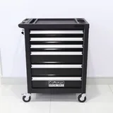 Werkstattwagen 70 tlg. mit 6 Schubladen schwarz