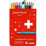 Caran d'Ache Buntstifte SWISSCOLOR 12er Set