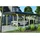 SKANHOLZ Walmdach Carport Spreewald 3,45 x 7,41 m imprägniert mit EPDM-Dach und Pfostenanker