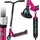 Kesser KESSER® Stuntscooter X-Limit-Pro pink/turqouise