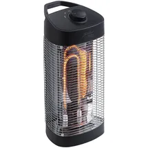 Sichler Haushaltsgeräte IR-Heizstrahlersäule Heizstrahler 1,2 kW schwarz