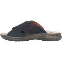 Jomos Pantoletten in Übergrößen Blau 506607 866 8088 große Herrenschuhe, - Blau